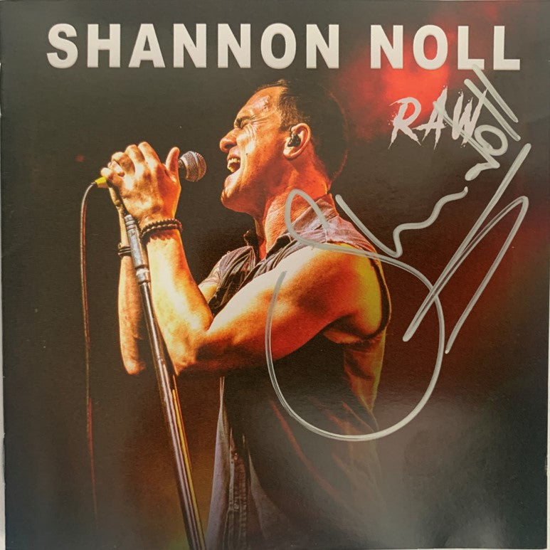 LAST ONE!! Shannon Noll RAW Album (PERSONALLY Signed CD)